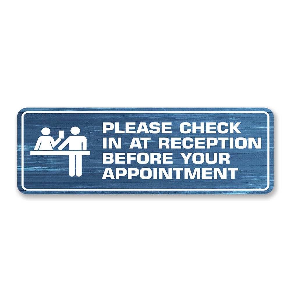 Standard Plus Please Check In At Reception Before Your Appointment