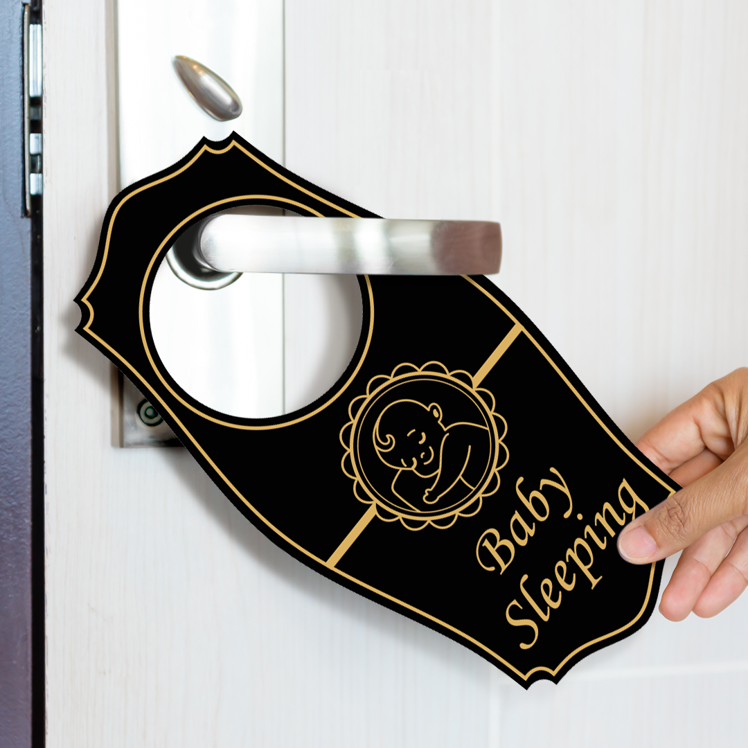 Signs ByLITA Baby Sleeping Door Hanger - Picture 8 of 75