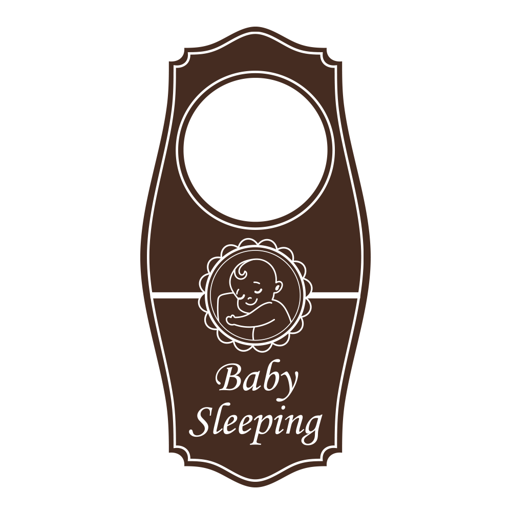 Signs ByLITA Baby Sleeping Door Hanger - Picture 36 of 75