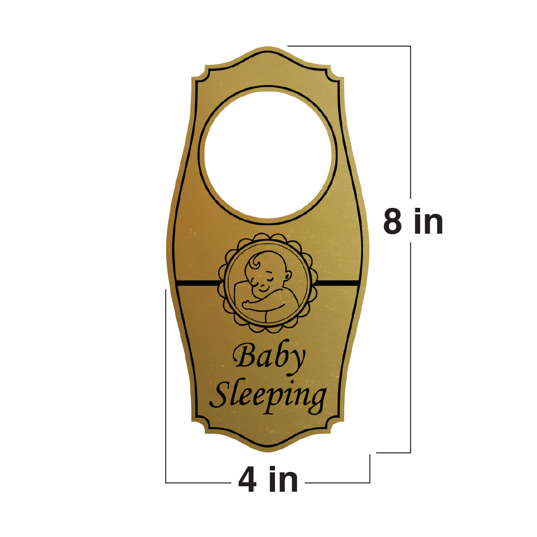 Signs ByLITA Baby Sleeping Door Hanger - Picture 45 of 75