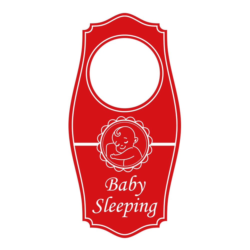 Signs ByLITA Baby Sleeping Door Hanger - Picture 61 of 75