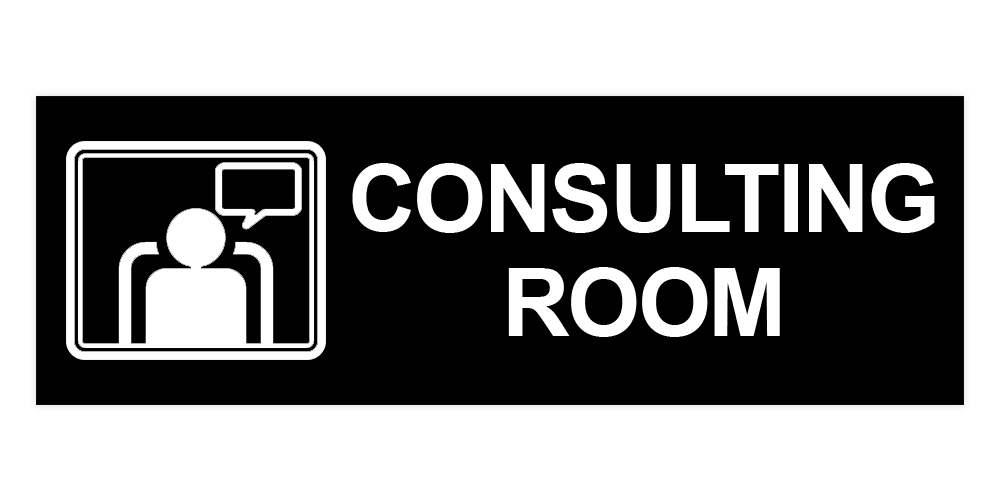 Basic Consulting Room Wall or Door Sign
