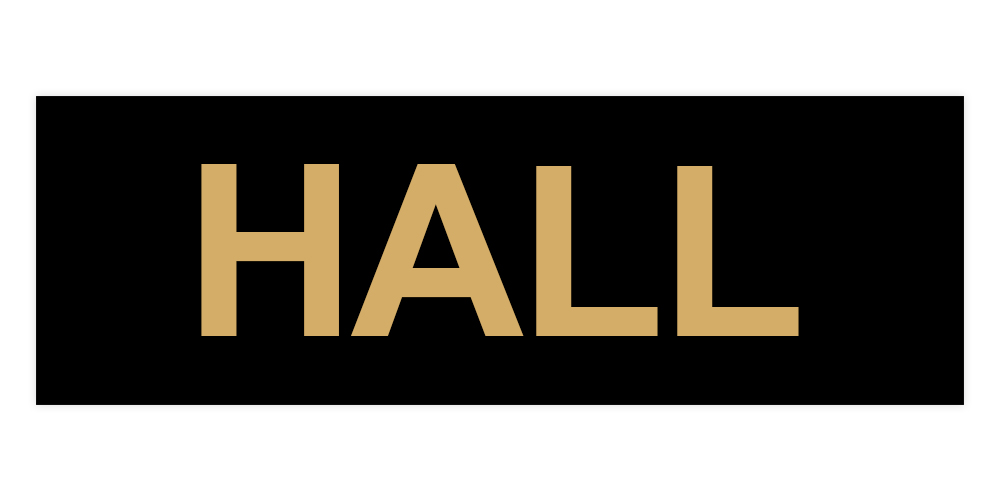 Basic Hall Wall or Door Sign - Picture 11 of 40