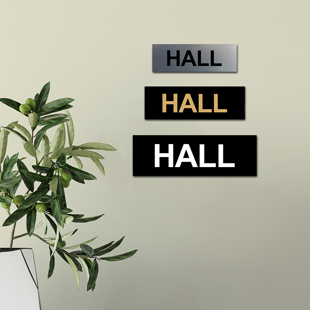Basic Hall Wall or Door Sign - Picture 13 of 40