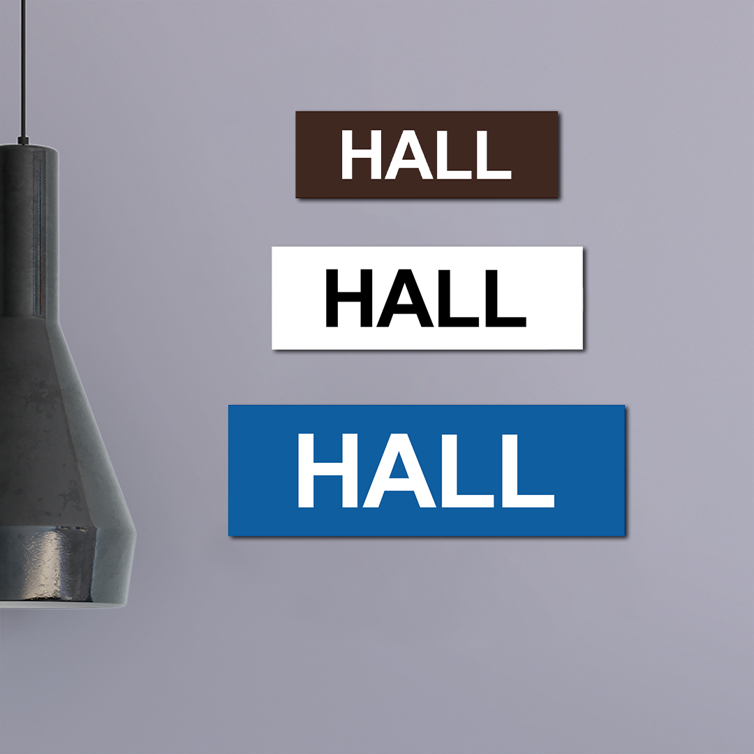 Basic Hall Wall or Door Sign - Picture 12 of 40