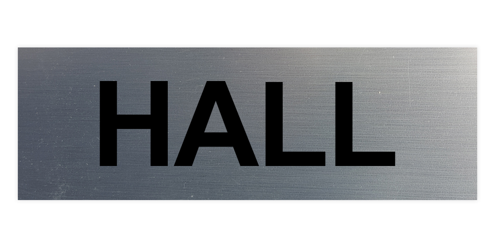 Basic Hall Wall or Door Sign - Picture 26 of 40