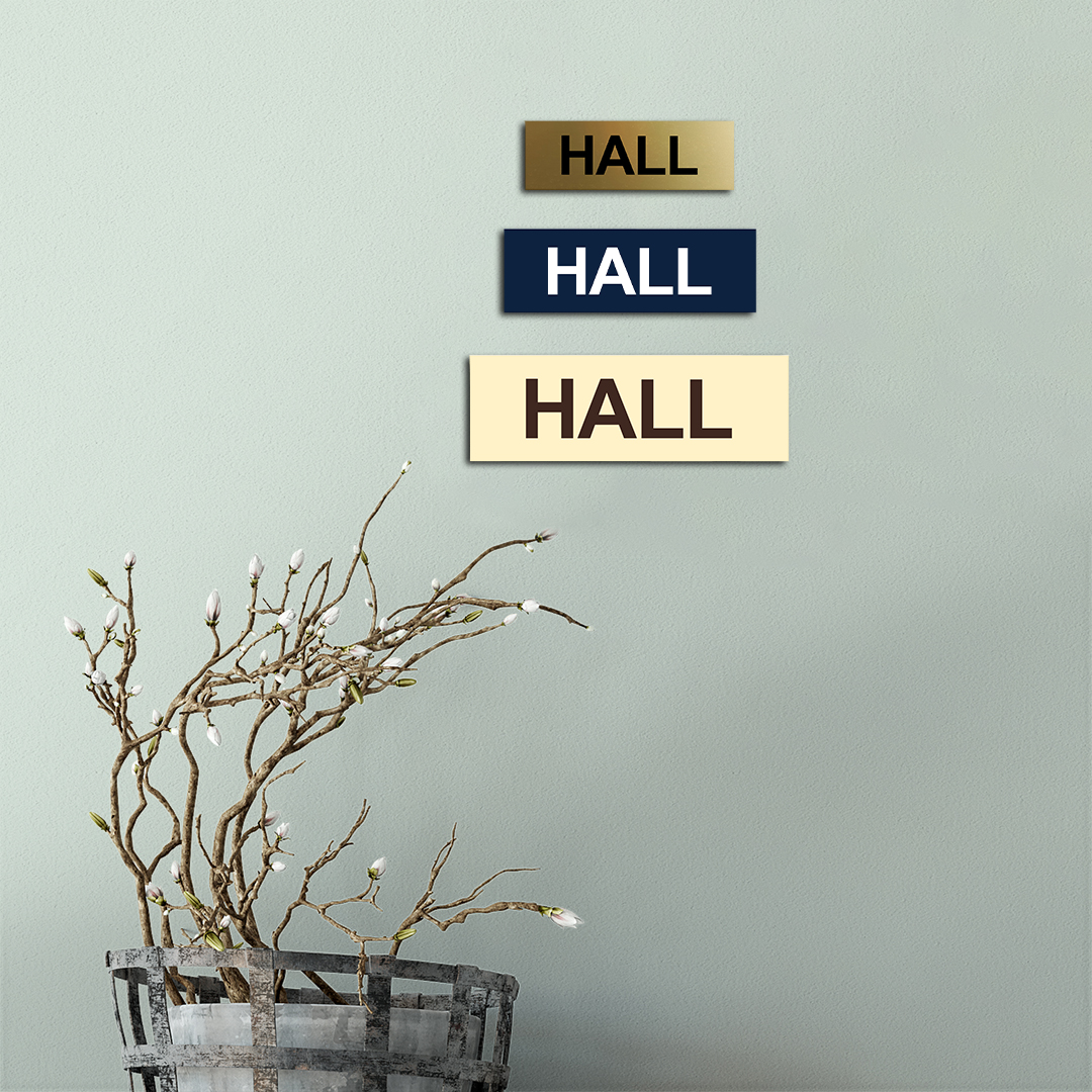 Basic Hall Wall or Door Sign - Picture 39 of 40