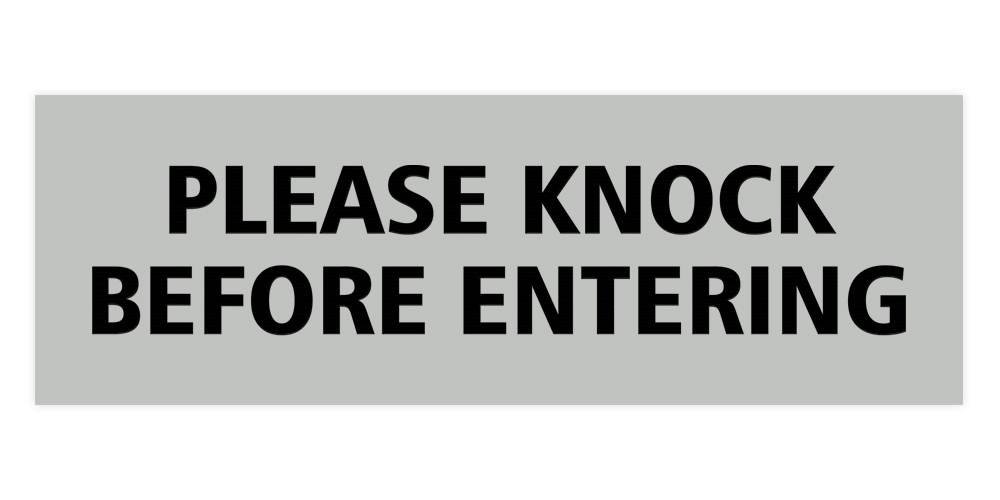 basic-please-knock-before-entering-ebay