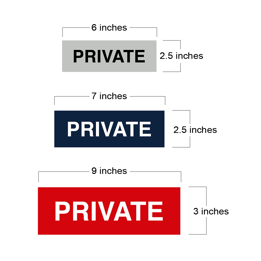 Basic Private Sign - Picture 87 of 95
