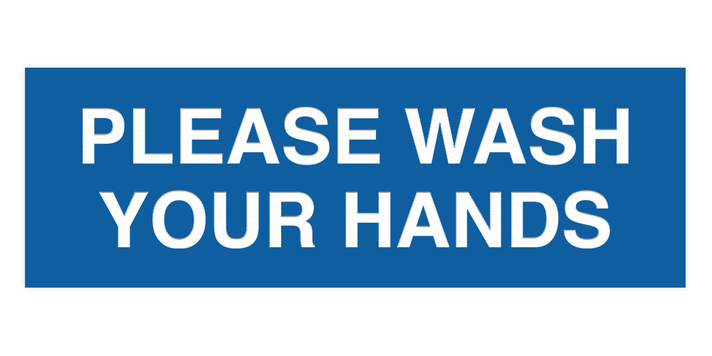 Basic Please Wash Your Hands Sign - Picture 21 of 95