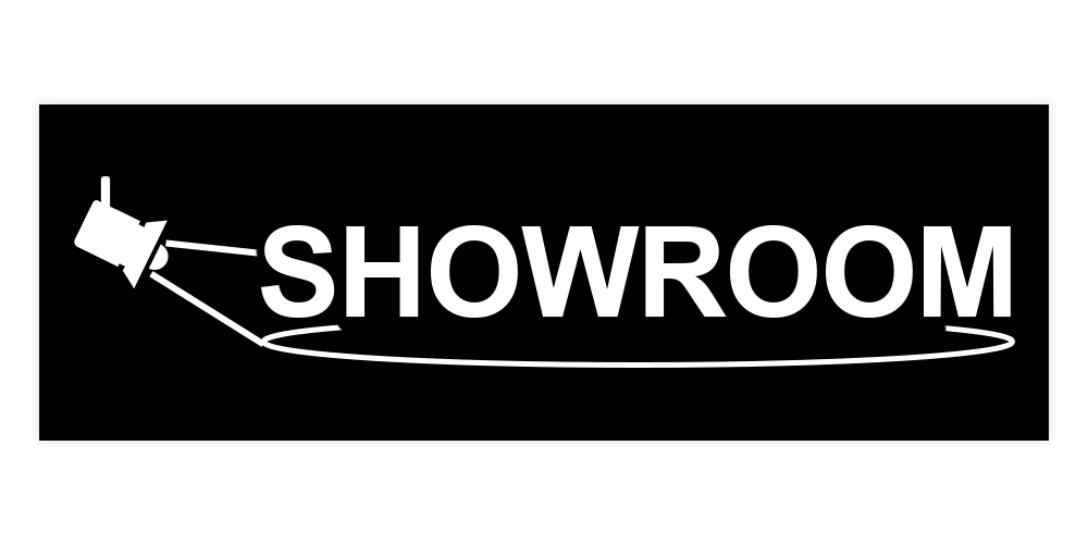 Basic Showroom Wall or Door Sign - Picture 6 of 40