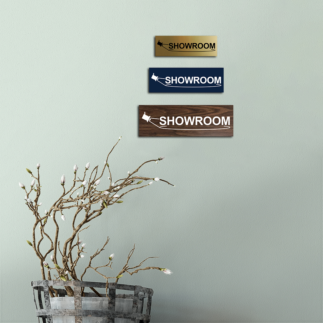 Basic Showroom Wall or Door Sign - Picture 14 of 40