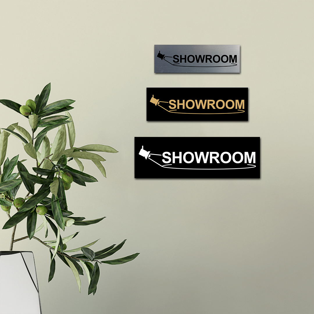 Basic Showroom Wall or Door Sign - Picture 13 of 40