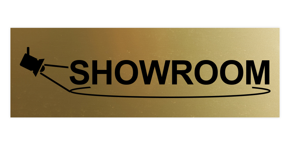 Basic Showroom Wall or Door Sign - Picture 21 of 40