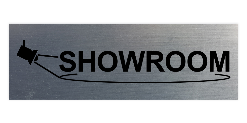 Basic Showroom Wall or Door Sign - Picture 26 of 40