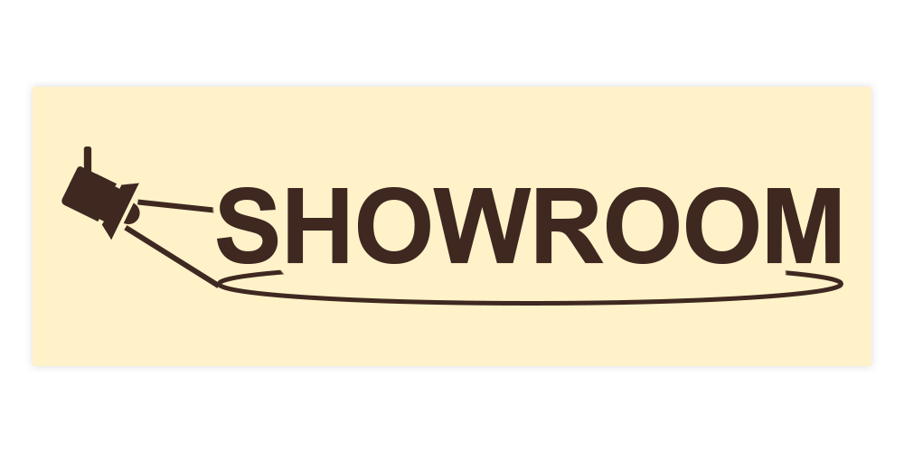 Basic Showroom Wall or Door Sign - Picture 31 of 40