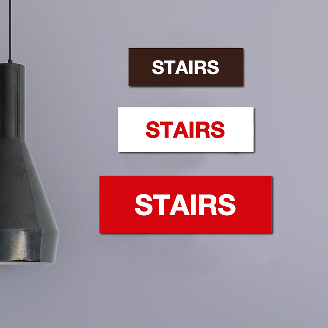 Basic Stairs Sign - Picture 18 of 95