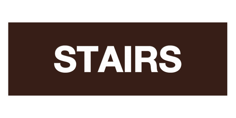 Basic Stairs Sign - Picture 26 of 95