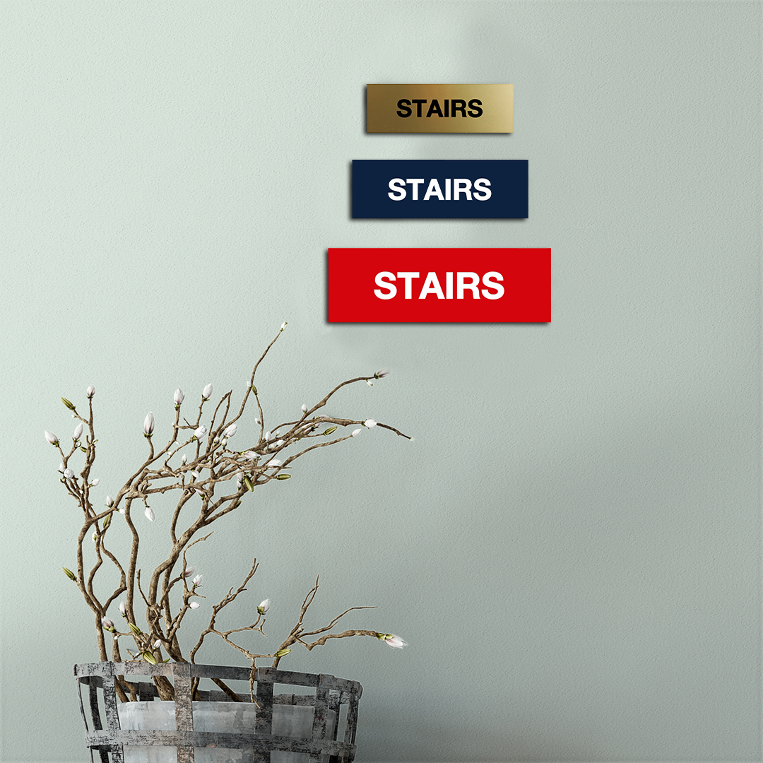 Basic Stairs Sign - Picture 35 of 95