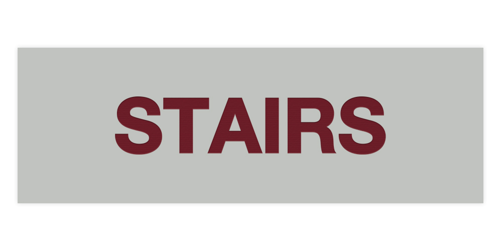 Basic Stairs Sign - Picture 41 of 95