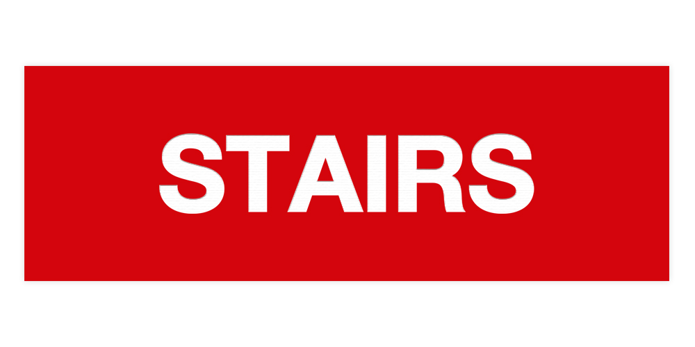 Basic Stairs Sign - Picture 61 of 95