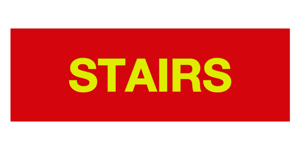 Basic Stairs Sign - Picture 66 of 95