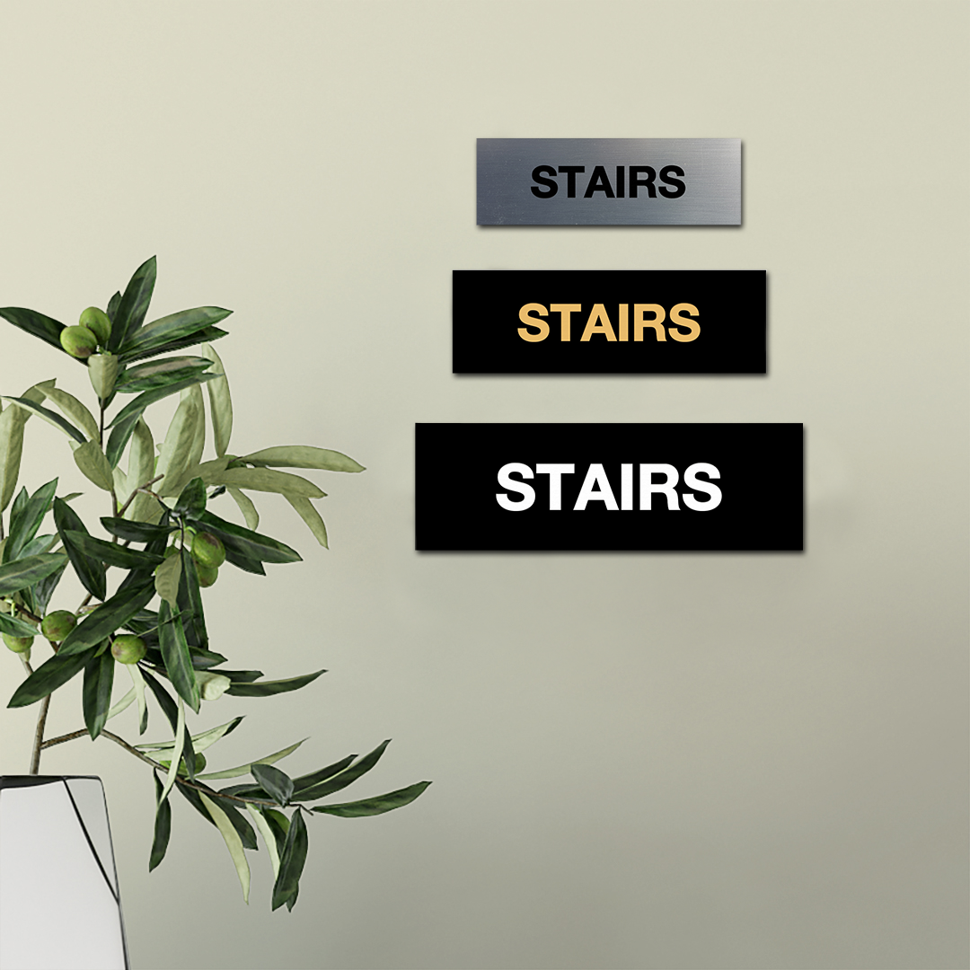 Basic Stairs Sign - Picture 79 of 95