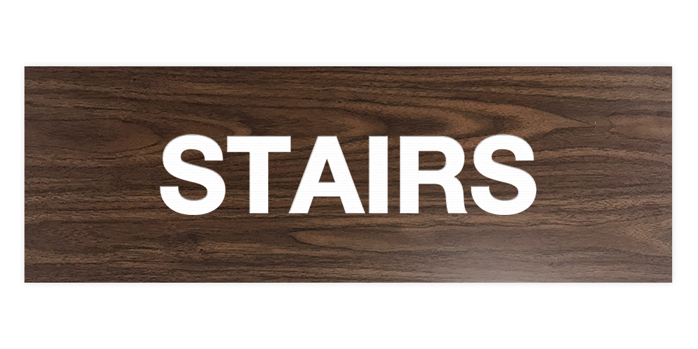 Basic Stairs Sign - Picture 86 of 95