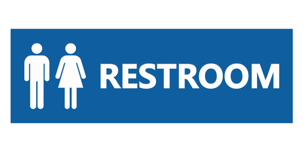 Basic Unisex Toilettenschild - Bild 21 von 95