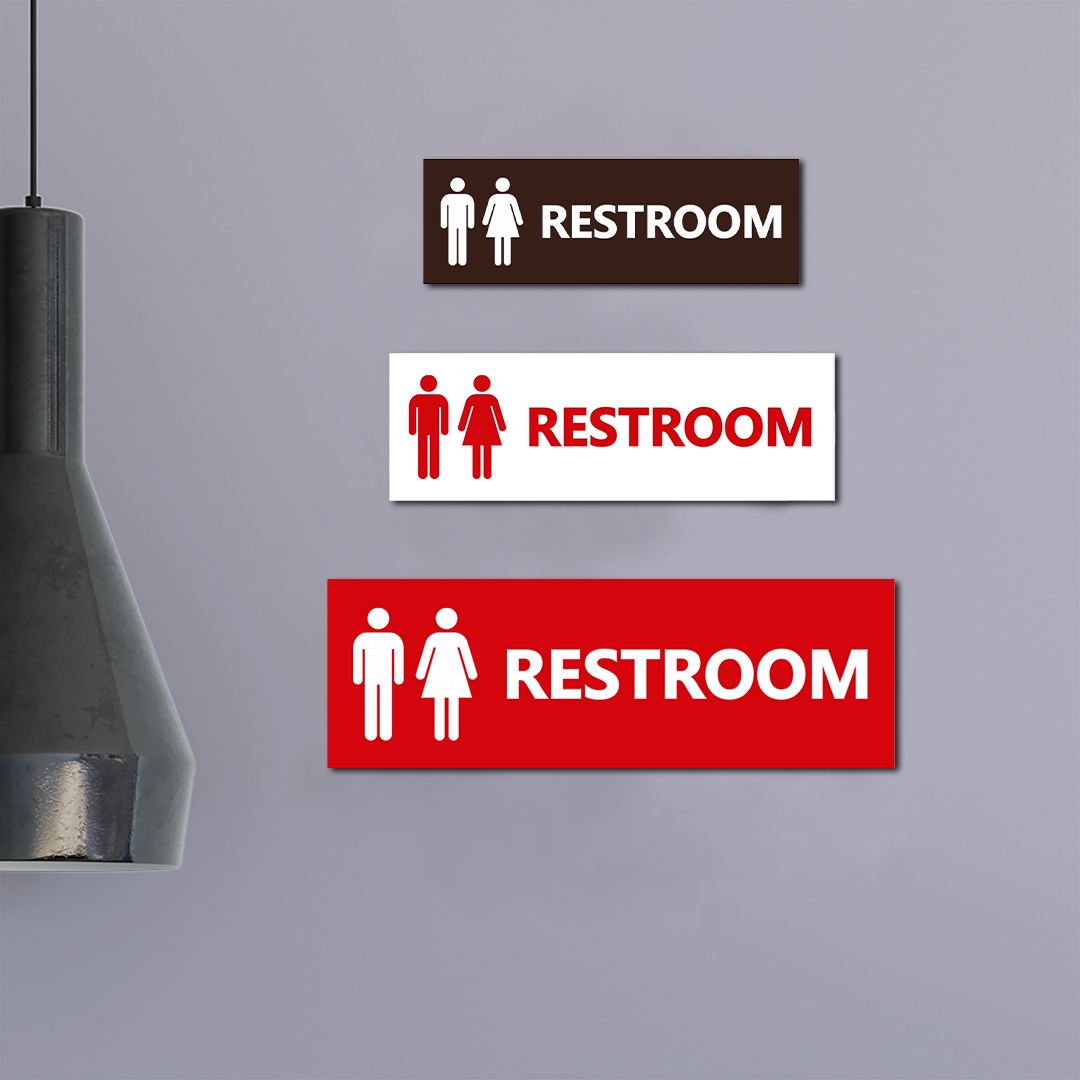Basic Unisex Toilettenschild - Bild 28 von 95