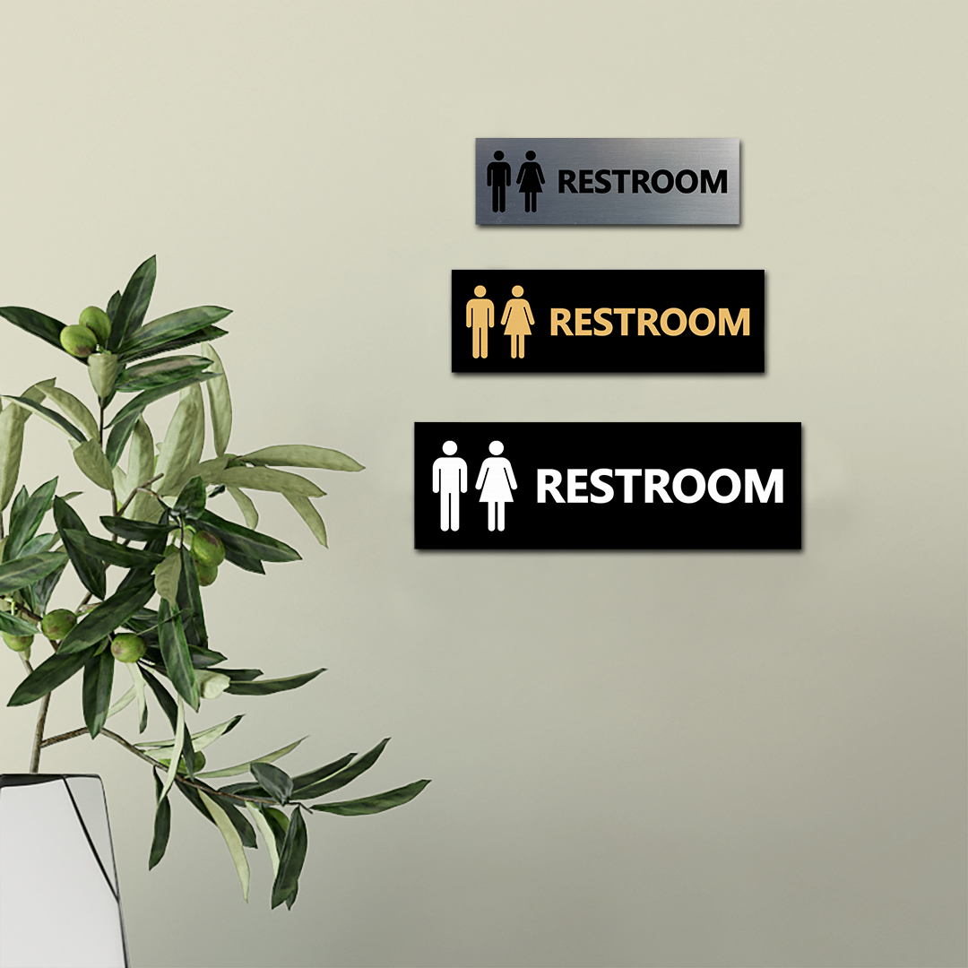Basic Unisex Toilettenschild - Bild 84 von 95