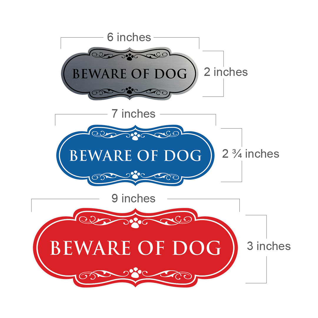 Letrero de diseñador cuidado con perro - Imagen 38 de 84