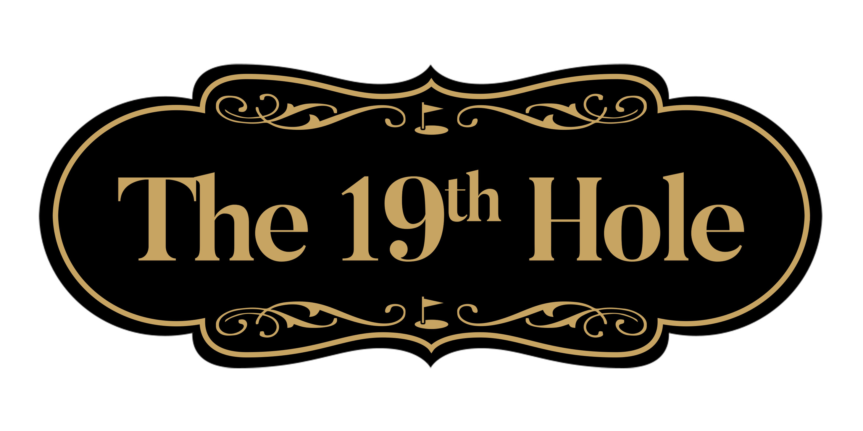 Signs ByLITA Designer The 19th Hole Wall or Door Sign - Picture 17 of 64