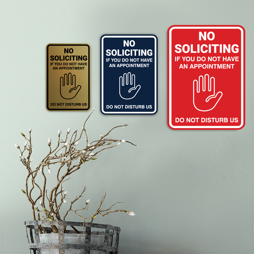 No Soliciting If You Do Not Have An Appointment Do Not Disturb Us - Picture 19 of 105