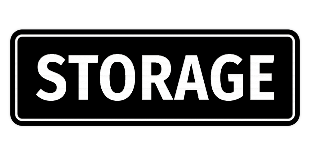Signs ByLITA Standard Storage Wall or Door Sign