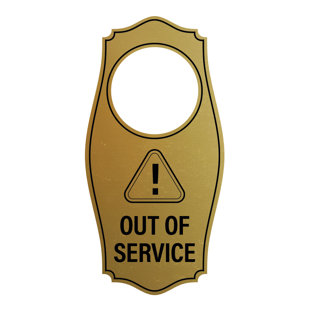 Colgador de puerta fuera de servicio Signs ByLITA - Imagen 27 de 76