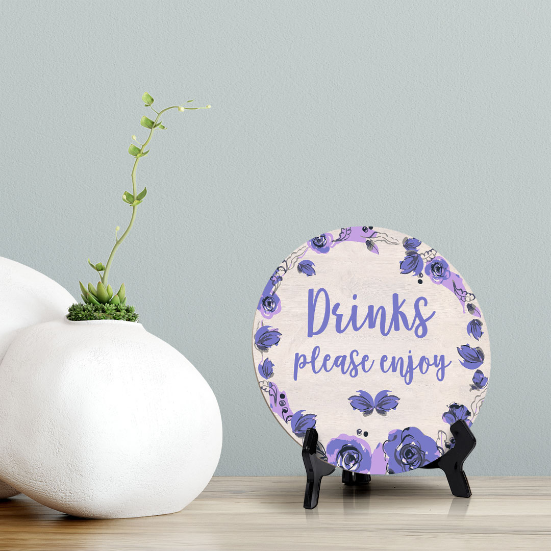 Signs ByLITA Baby Shower Decoration Circle Table Signs | Baby Party Signs - Picture 43 of 83