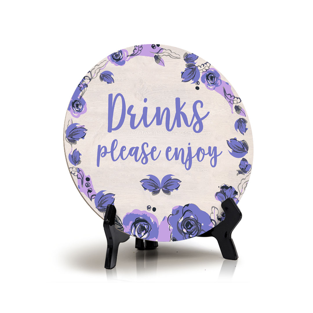 Signs ByLITA Baby Shower Decoration Circle Table Signs | Baby Party Signs - Picture 39 of 83