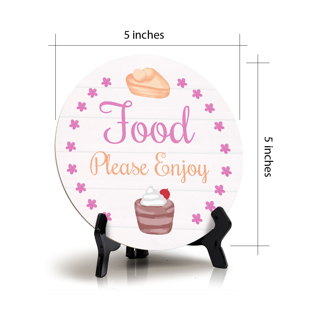 Signs ByLITA Baby Shower Decoration Circle Table Signs | Baby Party Signs - Picture 63 of 83