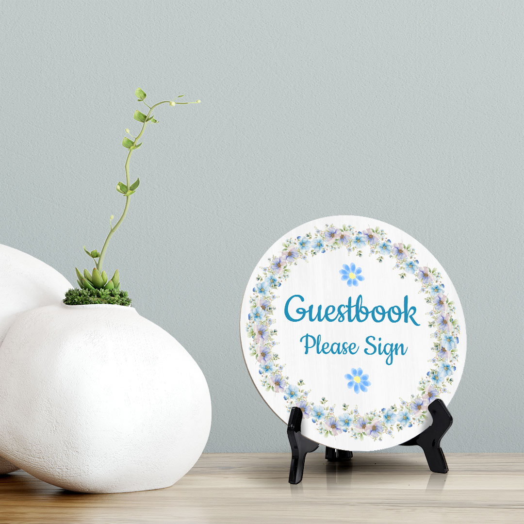 Signs ByLITA Baby Shower Decoration Circle Table Signs | Baby Party Signs - Picture 34 of 83