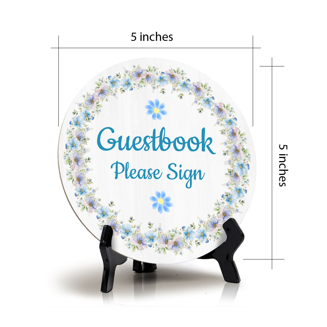 Signs ByLITA Baby Shower Decoration Circle Table Signs | Baby Party Signs - Picture 36 of 83