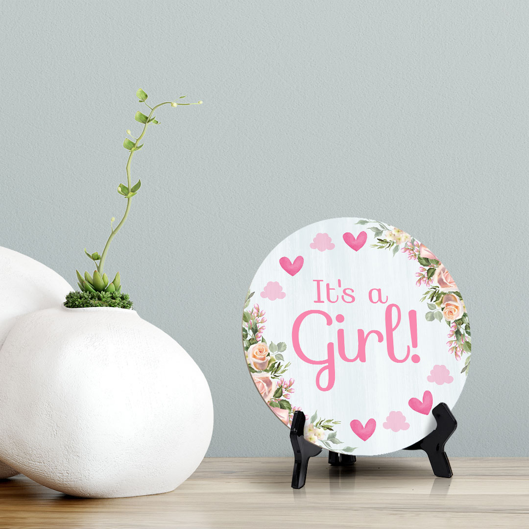 Signs ByLITA Baby Shower Decoration Circle Table Signs | Baby Party Signs - Picture 79 of 83