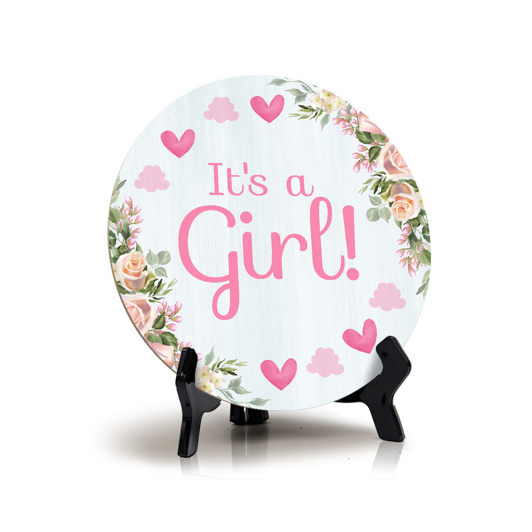 Signs ByLITA Baby Shower Decoration Circle Table Signs | Baby Party Signs - Picture 75 of 83