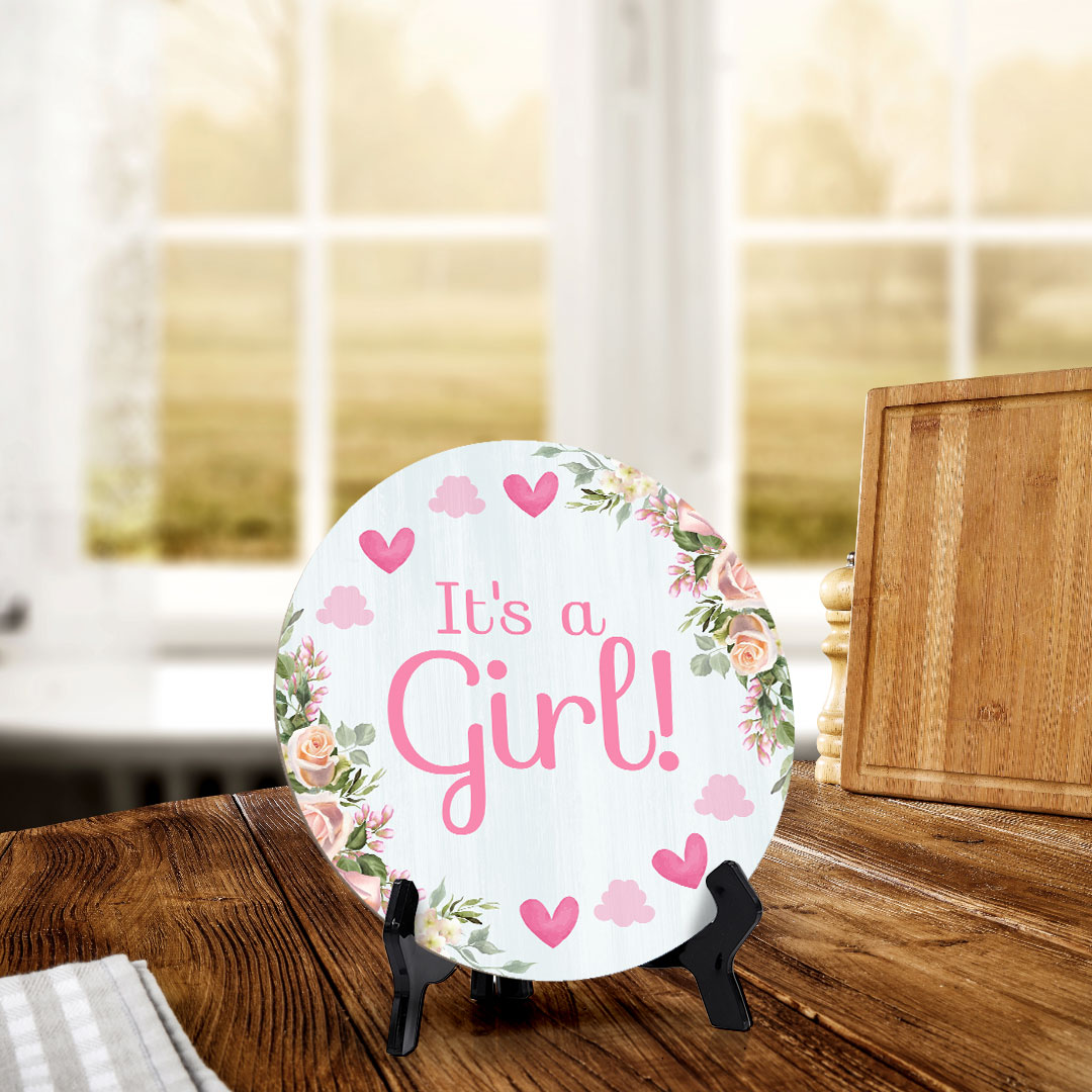 Signs ByLITA Baby Shower Decoration Circle Table Signs | Baby Party Signs - Picture 76 of 83