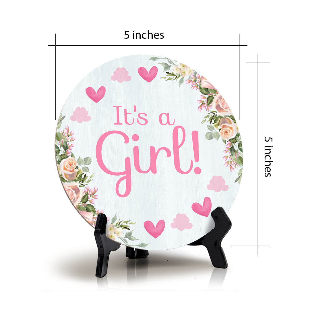 Signs ByLITA Baby Shower Decoration Circle Table Signs | Baby Party Signs - Picture 81 of 83