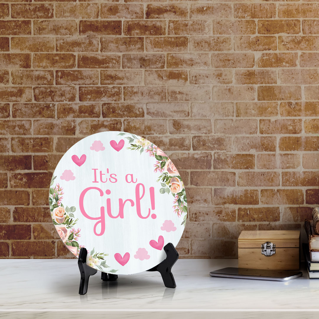 Signs ByLITA Baby Shower Decoration Circle Table Signs | Baby Party Signs - Picture 77 of 83