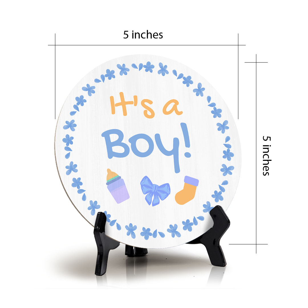 Signs ByLITA Baby Shower Decoration Circle Table Signs | Baby Party Signs - Picture 72 of 83