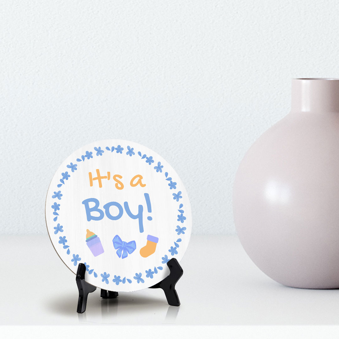 Signs ByLITA Baby Shower Decoration Circle Table Signs | Baby Party Signs - Picture 71 of 83