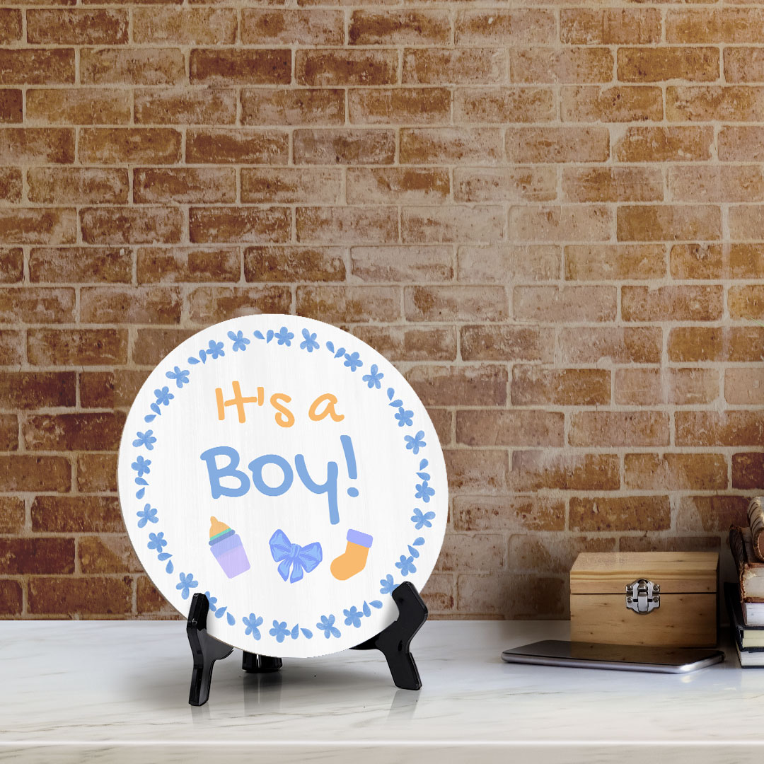 Signs ByLITA Baby Shower Decoration Circle Table Signs | Baby Party Signs - Picture 68 of 83