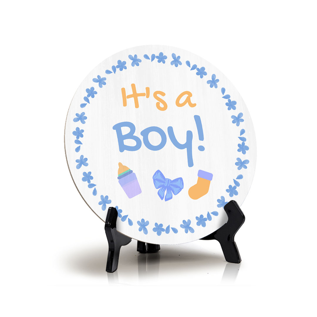 Signs ByLITA Baby Shower Decoration Circle Table Signs | Baby Party Signs - Picture 66 of 83